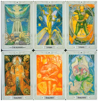 Купить карты Таро тота (thoth tarot) в Украине магазин Тароманс