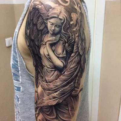 Тату ангел (158 фото) - значение татуировки, эскизы 2024