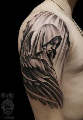 Татуировка ангела на руке: смысл и значение изображения - fotovam.ru