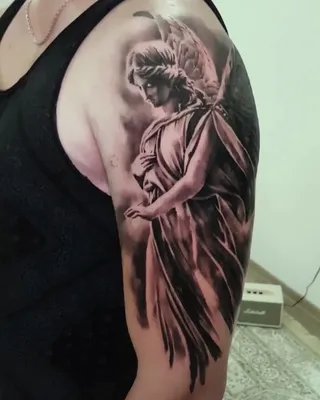 Татуировка ангелов на руке | Татуировка ангела на руке, Татуировки, Ангелы  тату