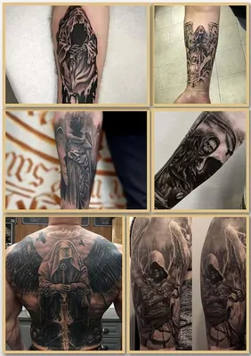 Татуировка Ангела на руке: идеи и значения - tatpix.ru