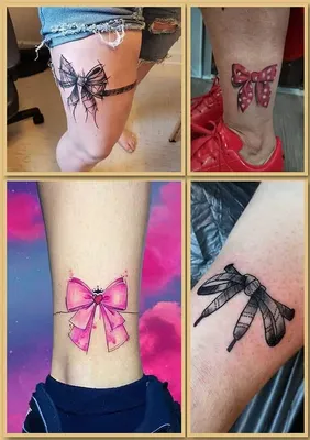 Тату на ноге сзади девушке: топ-10 идей для вдохновения - tattopic.ru