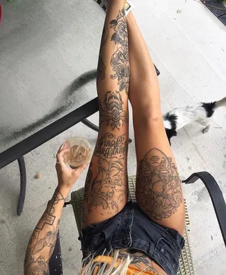 Девушки с татуировкой бантики - модный тренд или просто красиво? -  tattopic.ru