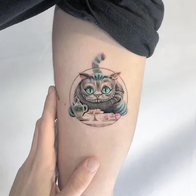 cheshire cat tattoo чеширский кот татуировка plotnikovasketch | Skull  tattoo, Tattoos, Trash polka