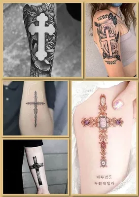 Татуировка крест на кисти руки: символика и стилистика - tattopic.ru