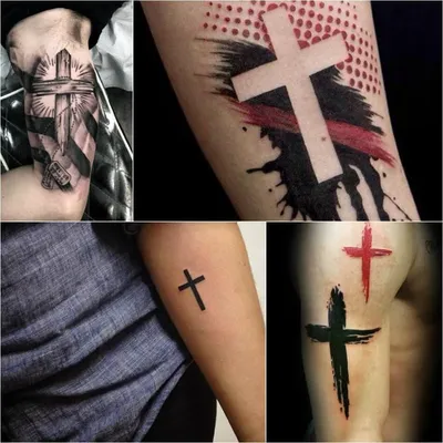 Тату Крест | Католический Крест - символизирует спасение, возрождение и  вечную жизнь бессмерт… | Cross tattoos for women, Cross tattoo designs,  Cross tattoo for men