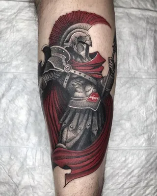 Татуировка спартанец - символ силы и борьбы - tattopic.ru