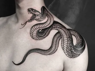 Значение татуировки со змеей – информация для женщин и мужчин