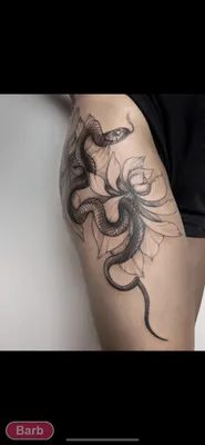 Angel Tattoo Тату переводные долговременные взрослые змея