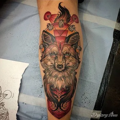 Татуировки лис на теле: символика и значение - tattopic.ru