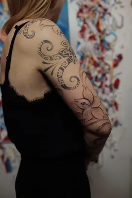 Реалистичные временные татуировки в виде Розы, цветка, змеи, предплечья для  женщин, девушек, пиона, змеи, искусственная татуировка, боди-арт,  полурукава, тату | AliExpress