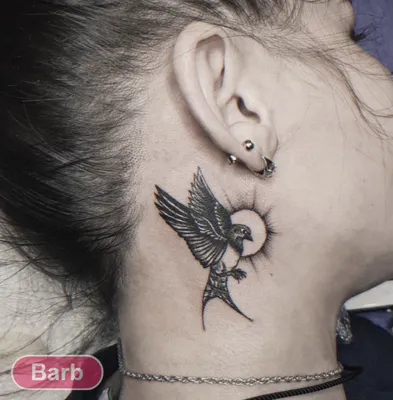Модно, но больно - тату на шее | Master Tattoo | Дзен