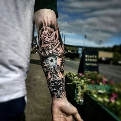 Tattoo | Тату на внутренней стороне руки, Тату вокруг кисти, Татуировка на  руке