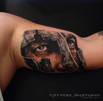 Тату на бицепсе | ANATOMY TATTOO STUDIO | Дзен