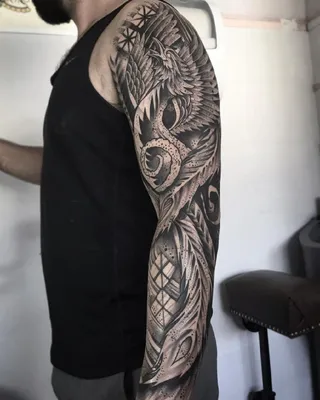 Татуировки для мужчин на руке - фото мужских тату на руке, эскизы