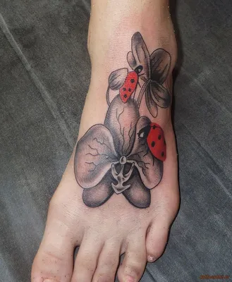 Verziertes Orchideentattoo: 70 Fotoideen, Skizzen, Wert | Орхидея, Тату,  Для девушек