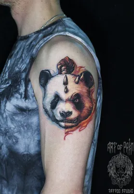 Татуировки / Тату эскизы / Идеи для татуировок / ART - Милая панда 🐼 |  Facebook