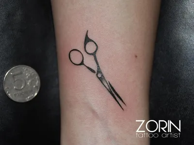 Тату ножницы (13 фото) - значение татуировки, эскизы 2024