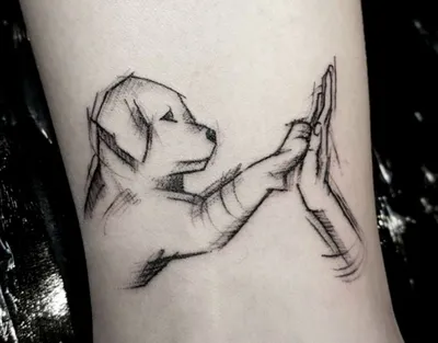 His Pitbull puppy when he was just 5 weeks old 🥹 thank you for your trust  with this one, and for coming to NYC Taylor! 🖤 Done at… | Instagram
