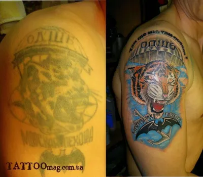 Стильные армейские тату выполнят в тату студии Маруха – значение татуировок  в армии