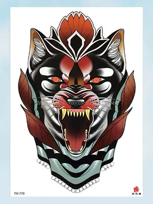 ArtStation - Old school Tattoo design, 'Puma nervosa'