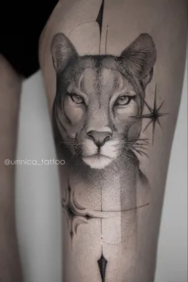 The Puma is, with the exception of some monkeys , the most playful animal  in existence . . Custom made tattoo done by @keithrigor . For… | Instagram