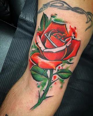 Значение татуировки роза (13 фото тату)