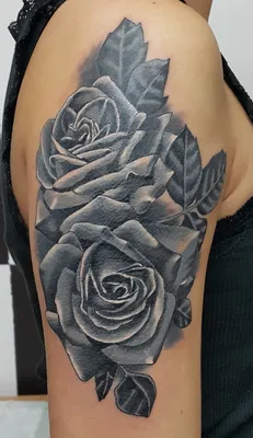 Татуировка маленькая роза (69 фото)