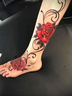 Татуировка маленькая роза (ФОТО) - trendymode.ru