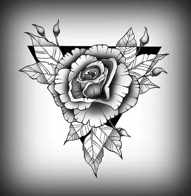 Татуировка роза на шее (ФОТО) - trendymode.ru