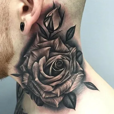 Тату роза. Тату роза для девушек. 100+ татуировок и эскизов на нашем сайте,  заходи! | Elegant tattoos, Behind ear tattoos, Beautiful tattoos