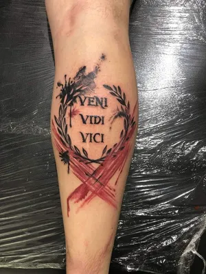 Tattify Veni Vidi Vici Temporary Tattoo - Victorious (Set of 2) -  Walmart.com
