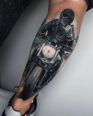 Байкерские тату | ANATOMY TATTOO STUDIO | Дзен
