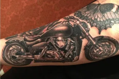 Мотосезон начинается — Тату-Мастер TENь 🤘🦎👀