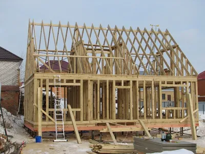 Строительство каркасных домов – будущее малоэтажного загородного  домостроения в России.