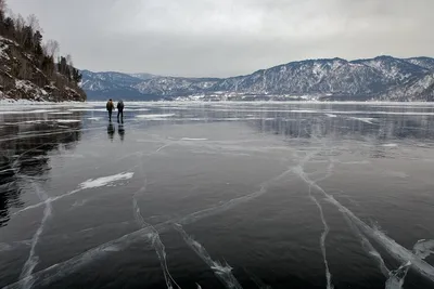 Телецкое озеро зимой фото фотографии