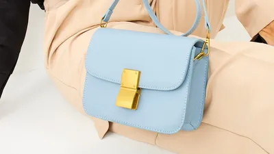 Модная женская сумка «Флэр» голубая 66103 купить оптом в Украине по лучшей  цене от производителя - интернет магазин WeLassie