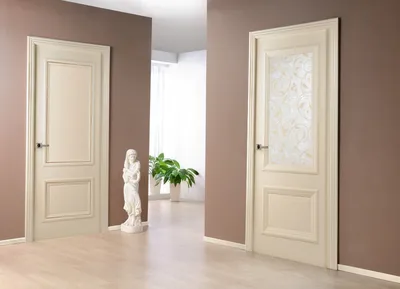 Белые двери в интерьере — разнообразие оттенков и фактур
