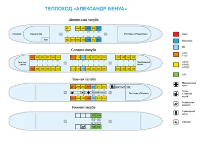 Теплоход «Александр Бенуа» речные круизы, навигация — расписание и цены на  2024 год