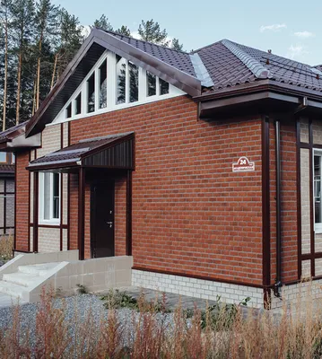 Фасад для дома HAUBERK Терракотовый кирпич 1 м х 0,25 м, цена в Ижевске от  компании ТермоИзоляция