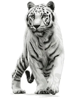 Рисунок Тигр - Чернила