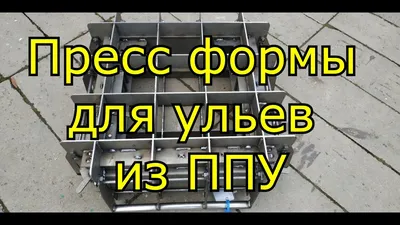 Пресс-форма дадан 10 рамочного улья - 36900₽