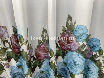 Тюль органза Розы (ID#166855929), цена: 95 руб., купить на Deal.by