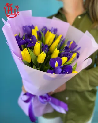 Тюльпаны с Ирисами - Доставкой цветов в Москве! 9262 товаров! Цены от 487  руб. Цветы Тут