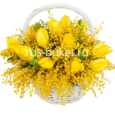 Заказать доставку цветов на 8 Марта, Тюльпаны от магазина Лепестки Киев