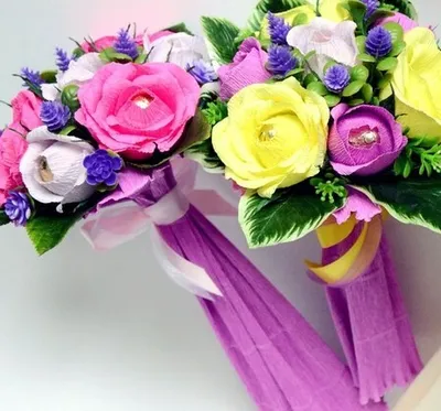 Цветы из бумаги. Тюльпаны из гофрированной бумаги: ТОП - 100 идей с фото -  Chudopredki.ru