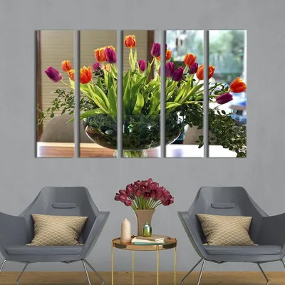Обои для рабочего стола Тюльпаны в вазе на деревянном столике фото - Раздел  обоев: Цветы | Pink tulips vase, Tulips in vase, Clear glass vases