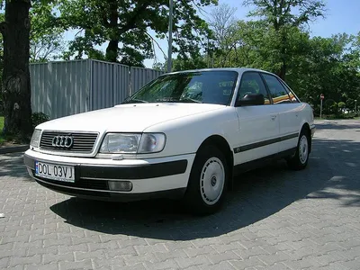 Гладкие стекла для фар Audi 100 45 кузов под установку линз