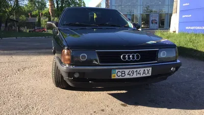 Ауди 100,легкий внешний тюнинг вид …» — создано в Шедевруме