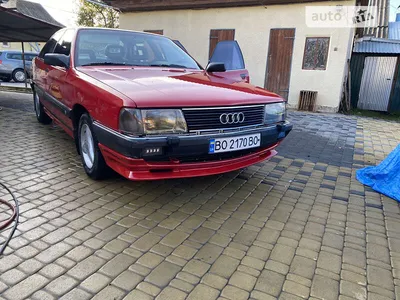 Audi 100 C3: Ein rarer Roter - AUTOTUNING.DE